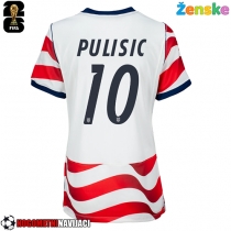 Ženske Nogometnih dresov Združene države Christian Pulisic #10 Domači SP 2026 Kratki rokavi